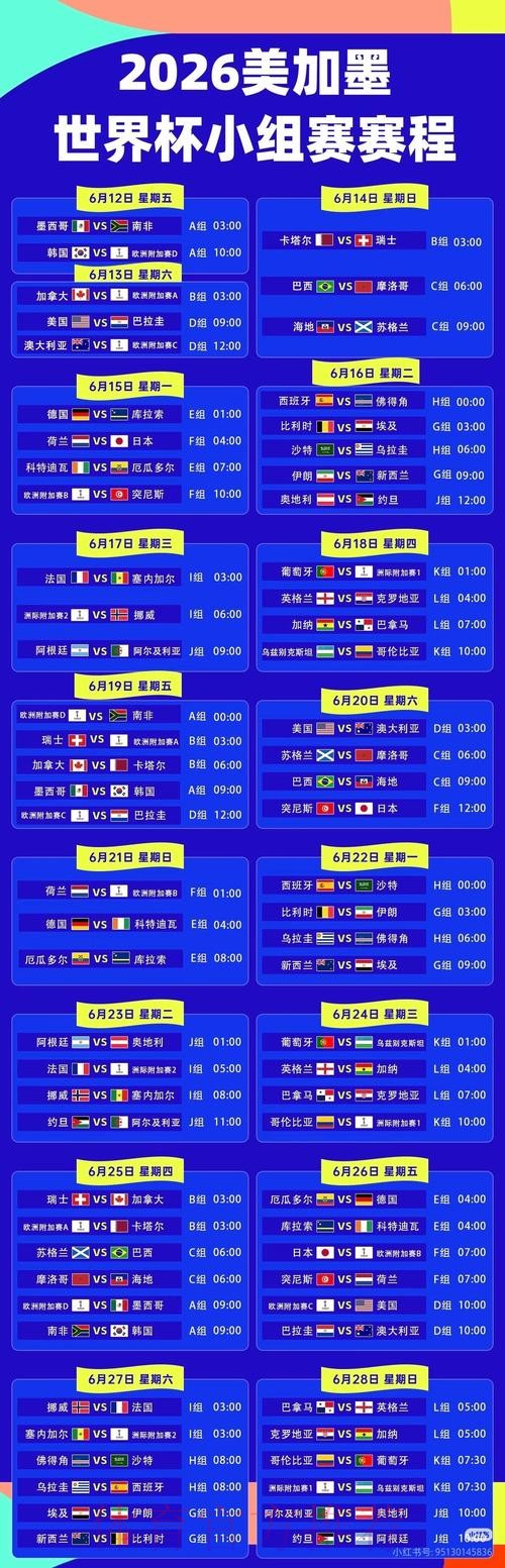 2026世界杯直播在哪里看 2026世界杯直播在哪里看